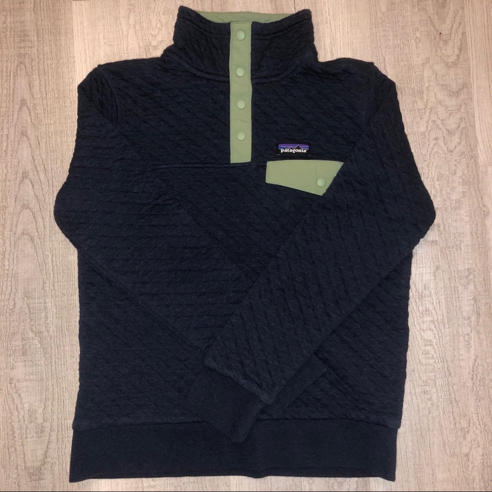 NWOT Patagonia Synchilla Quilted Snap-T Pullover